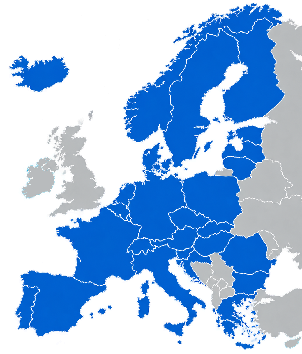 Europe Map Background